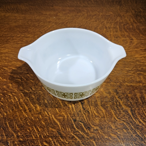 PYREX Autumn Floral Verde Casserole Dish 474-B 1.5 QT - Picture 6 of 9